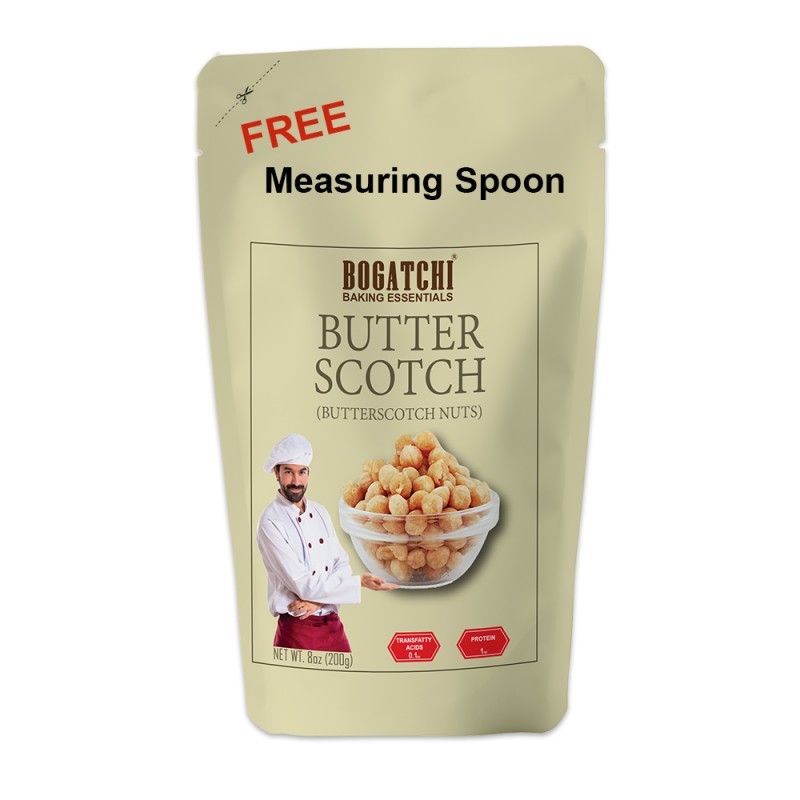 BOGATCHI Butterscotch Nuts Cake Topping